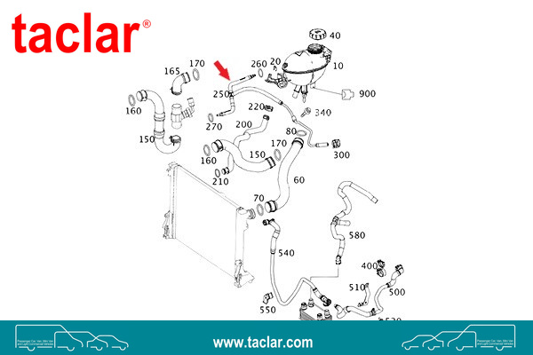 EXPANSION TANK HOSE