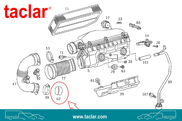 TURBOCHARGER HOSE PARTS